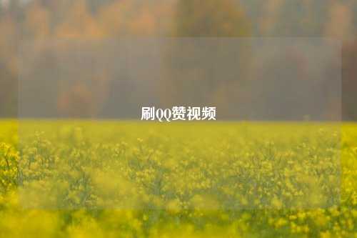 刷QQ赞视频